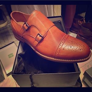 Handmade Italian Leather Gentleman’s Monk Strap